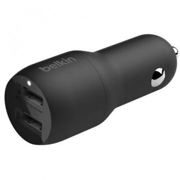 Автомобильное ЗУ Belkin Car Charger 24W Dual USB-A USB-A - USB-C 1m black-1