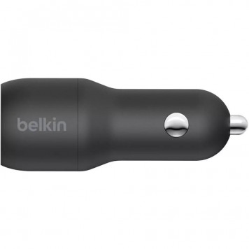 Автомобильное ЗУ Belkin Car Charger 24W Dual USB-A USB-A - USB-C 1m black-2