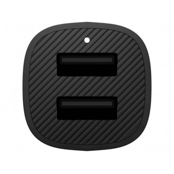 Автомобильное ЗУ Playa by Belkin Car Charger 24W Dual USB-A Black-2