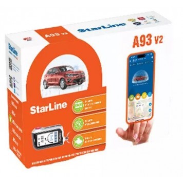 Автосигнализация с автозапуском StarLine А93 v2 2CAN 2LIN ECO