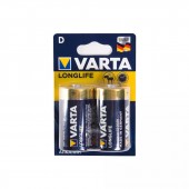 Батарейка VARTA Longlife Mono 1.5V - LR20/ D (2 шт) (4120)