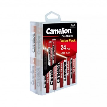 Батарейка CAMELION Plus Alkaline 24 шт. (LR03-PBH24)