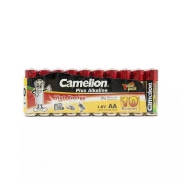 Батарейка CAMELION Plus Alkaline LR6-SP10-DA 10 шт. в плёнке