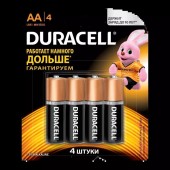 Батарейка Duracell Battery Basic AAx4
