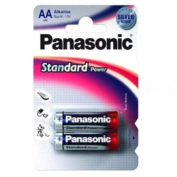 Батарейки Panasonic Every Day Power LR6SPS/2BP (AA 15В)