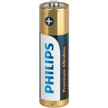 Батарейки Philips LR6M4B/51 АА алкалиновые 15v 4 шт. LR6-4BL Premium (4/48/144/17280)-2