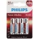 Батарейки Philips LR6P4B/51 АА алкалиновые 15v 4 шт. LR6-4BL Power (4/48/144/18432)