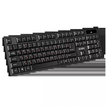 Беспроводная клавиатура черный SVEN KB-C2100W-1