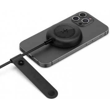 Беспроводное зарядное устройство Belkin Magnetic Portable iPhone Wireless Charger без ЗУ Black-1
