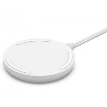 Беспроводное зарядное устройство Belkin Pad Wireless Charging Qi 10W white