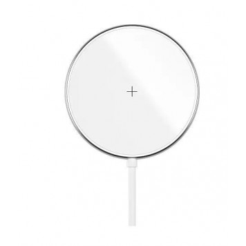 Беспроводное зарядное устройство OLMIO MagCharge QI 15W белый