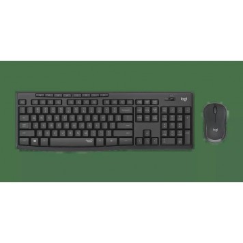 Комплект беспроводной Logitech MK295 с поддержкой SilentTouch (клавиатурамышь GRAPHITE RUS 2.4GHz)