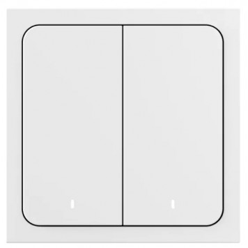 Беспроводной умный выключатель Яндекс YNDX-00535 2 клавиши