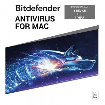 Bitdefender Antivirus for Mac for 1 год/1 ПК