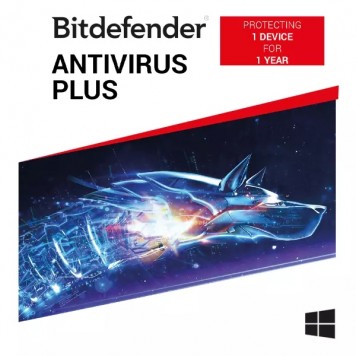 Bitdefender Antivirus Plus for 1 год/1 ПК
