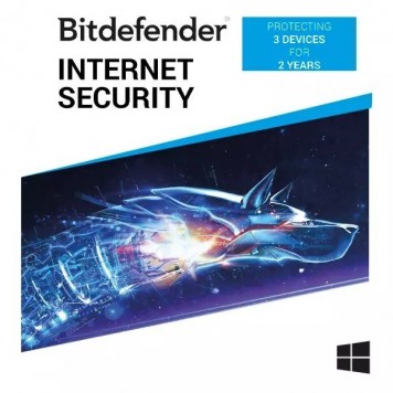 Bitdefender Internet Security  for 2 года/3 ПК