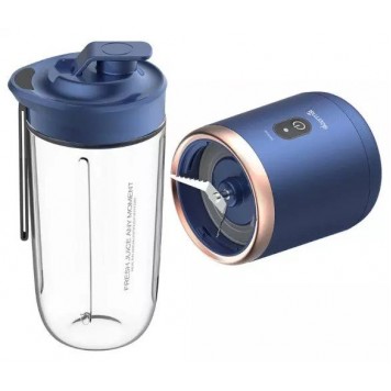 Блендер Deerma DEM-NU06 Juice Blender Синий-4