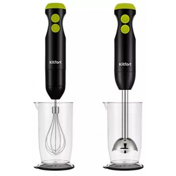 Блендер погружной Кitfort КТ-3041-2 чёрно-салатовый-1