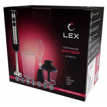 Блендер ручной LEX LX 10011-3 (черный)-6