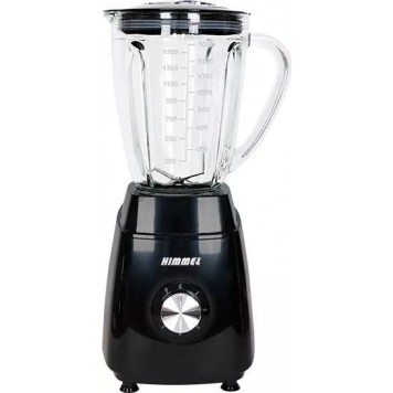 Блендер стационарный HIMMEL BB-2101 5 скоростей импульсный режим 600 Вт черный