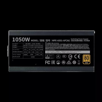 Блок питания CoolerMaster MWE GOLD 1050 V2 MPE-A501-AFCAG-EU-6