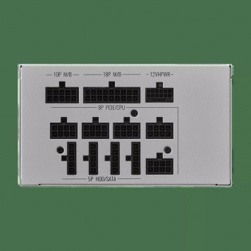 Блок питания CoolerMaster MWE GOLD 1050 V2 White 1050W Full Modular 80 GOLD MPE-A501-AFCAG-3GEU-5