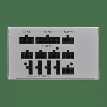 Блок питания CoolerMaster MWE GOLD 1250 V2 White 1250W Full Modular 80 GOLD MPE-C501-AFCAG-3GEU-6