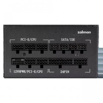 Блок питания Zalman Teramax 2 (750W) 90% 80 Gold 120mm 1xMB 18pin10pin 2xCPU 8pin(44) 3xMolex 8xSATA 3xPCIe 8pin(62) 1х12VHPWR Fully Modular-3