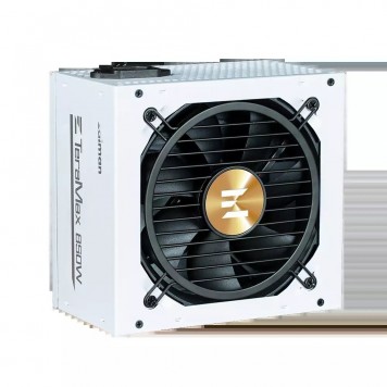 Блок питания Zalman Teramax 2 WH (850W) 90% 80 Gold 120mm 1xMB 28pin (1810) 2xCPU 8pin(44) 3xMolex 12xSATA 4xPCIe 8pin(62) 1х12VHPWR Fully Mo-2
