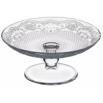 Блюдо на ножке 30 см Pasabahce Lacy Лейси 96770-1