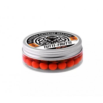 Бойлы плавающие FFEM Pop-Up# Tutti Frutti 10mm orange 55шт.