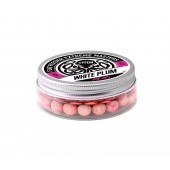 Бойлы плавающие FFEM Pop-Up# White Plum 10mm white/pink 55шт.