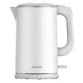 Электрический чайник Centek CT-0020 (White) металл