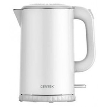 Электрический чайник Centek CT-0020 (White) металл