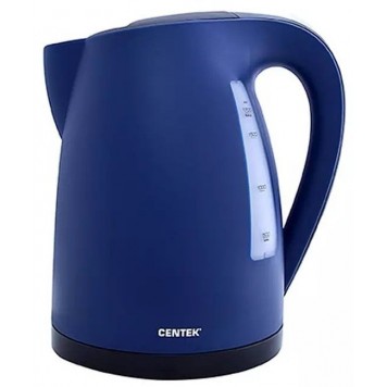 Чайник Centek CT-0026 Blue  1.7л 2200Вт LED матовый корпус защита от включения без воды