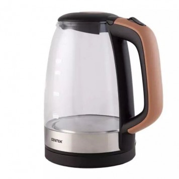 Чайник Centek CT-0065 Beige стекло 1.7л-2