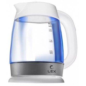 Чайник электрический (белый) LEX LX-30011-2-1
