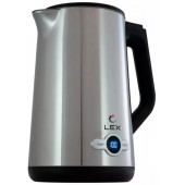 Чайник электрический (брашированная сталь) LEX LX-30022-1 Чайник электрический (брашированная сталь) LEX LX-30022-1