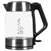 Чайник электрический Midea MK-17G01F Нержавеющая сталь 17л 2200Вт стекло