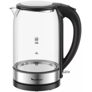 Чайник электрический Moulinex  Black (BY3S0DF0) 2200 Вт 17л стекло