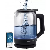 Чайник электрический Polaris PWK-1712CGLD WiFi IQ Home Black (17732) 2150 Вт Стекло 15 л Чайник электрический Polaris PWK-1712CGLD WiFi IQ Home Black (17732) 2150 Вт Стекло 15 л