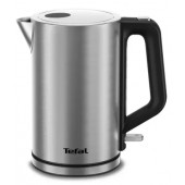 Чайник электрический Tefal Bronx Нержавеющая сталь (KI513D10) 2200 Вт 1.7л дв.стенки Чайник электрический Tefal Bronx Нержавеющая сталь (KI513D10) 2200 Вт 1.7л дв.стенки