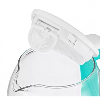 Чайник Kitfort KT-6140-3 бело-бирюзовый-1