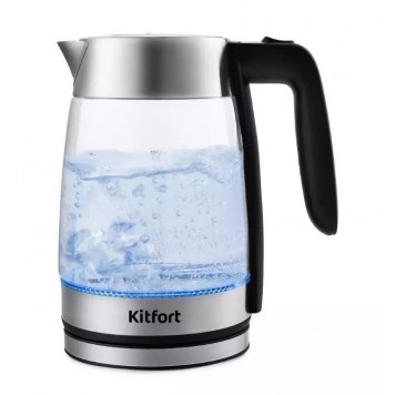 Чайник Kitfort КТ-641 стекло 18 л