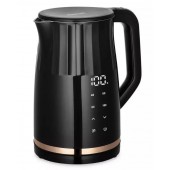 Чайник Kitfort КТ-6610 (сталь/пластик) черный