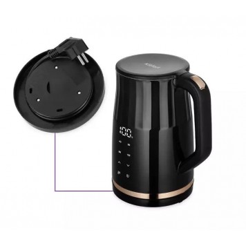 Чайник Kitfort КТ-6610 (сталь/пластик) черный-4