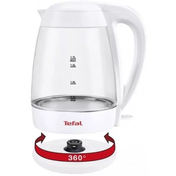 Чайник TEFAL KO450132 (белый) 17л стекло 2200 Вт.-3