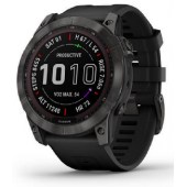 Часы Garmin Fenix 7X Sapph Sol темносерый DLC титан с титановым браслетом 010-02541-27 Часы Garmin Fenix 7X Sapph Sol темносерый DLC титан с титановым браслетом 010-02541-27
