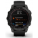 Часы Garmin Fenix 7 Sapph Solar, черный DLC титан с черным силиконом 010-02540-35
