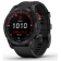Часы Garmin Fenix 7 Solar, темносерый с черным силиконом 010-02540-11